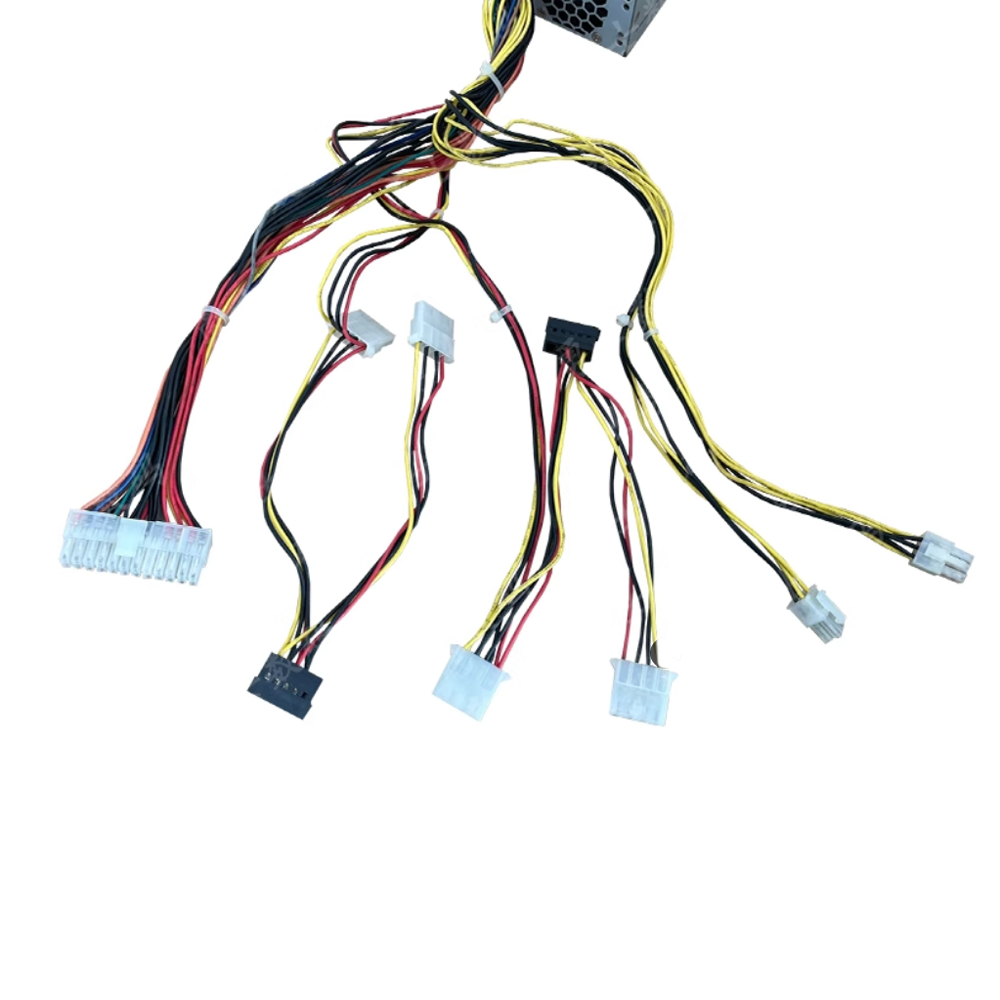 Nadalan 1U Power Supply Transformer Unit 24Pin+4Pin 250W For Model HK350-94FP Compatible for Founder E200 POS Cash Register Advertising Machine Router Switches Firewall NAS Industrial Control Server