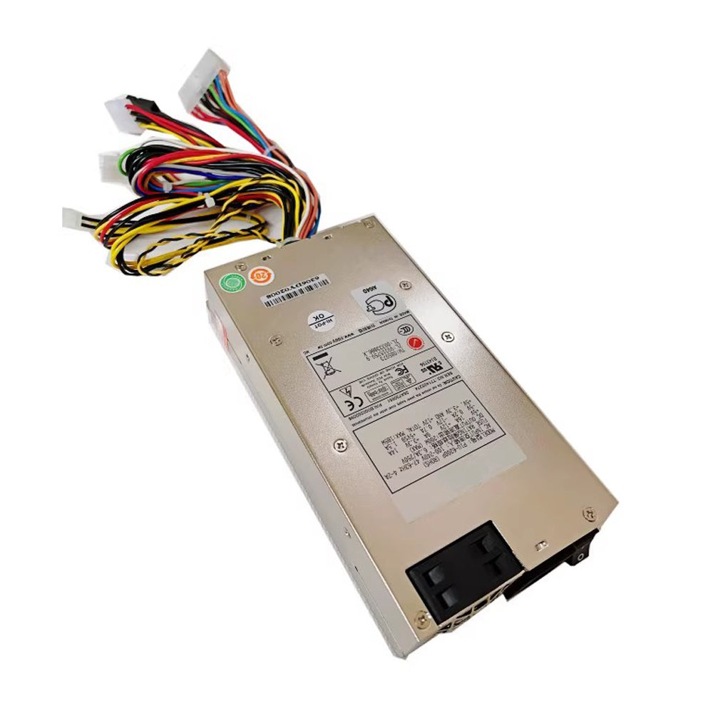 Nadalan Computer Power Supply Transformer Unit ATX Chassis Interface 20+4Pin 200W For Model P1U-6200P For Advantech Industrial Control 1U Server Switch Firewall Power Supply ATX Ordinary Interface