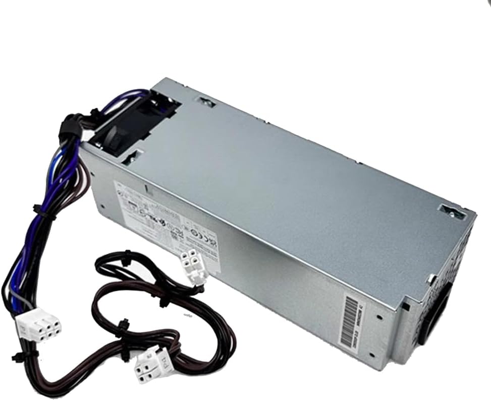 Nadalan Computer Power Supply Transformer 6Pin+4Pin 260W For Model B260EBM-00 H260EBM-00 L260EBM-00 AC260EBM-00 PA-2261-2DF D260EBM-00 PCH004 For Dell 3050 3060 3671 5050 5070 5090 7050 7080 MT Small Chassis