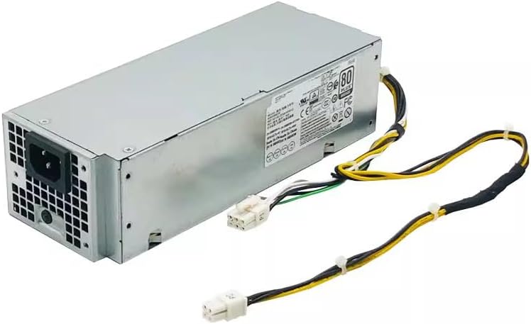 Nadalan Computer Power Supply Transformer 6Pin+ 4Pin 240W For Model AC240NM-00 AC240AM-01 L240ES-00 L240AM-02 B240AM-02 H240AS-02 For DELL 3050 3060 3070 5050 7050 7070 MT 3650 3668 3660 3470 Small Chassis