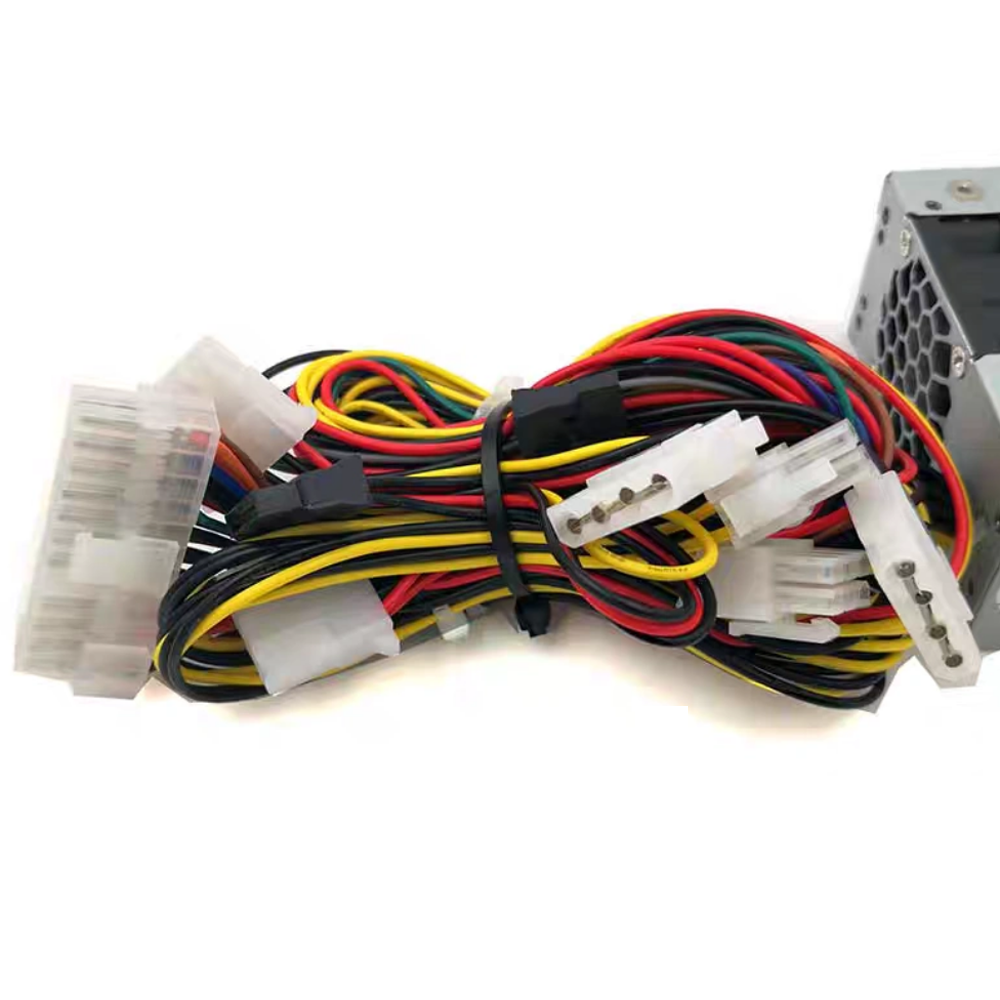 Nadalan 1U Power Supply Transformer Unit 24Pin+4Pin 250W For Model HK350-94FP Compatible for Founder E200 POS Cash Register Advertising Machine Router Switches Firewall NAS Industrial Control Server