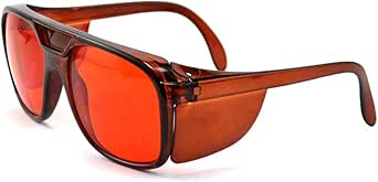 Nadalan 532NM Laser Safety Glasses 200-540NM Red Light Goggles Protective Glasses