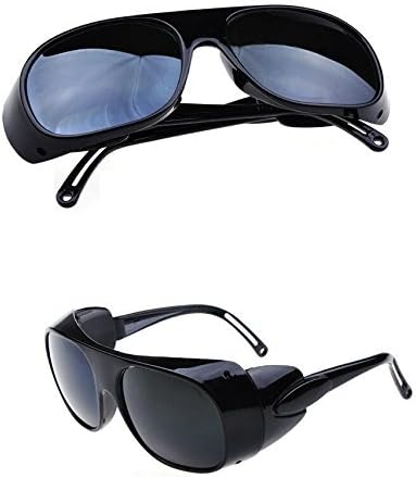 Nadalan Black Welding Glasses Labor Glasses Laser Protection Glasses