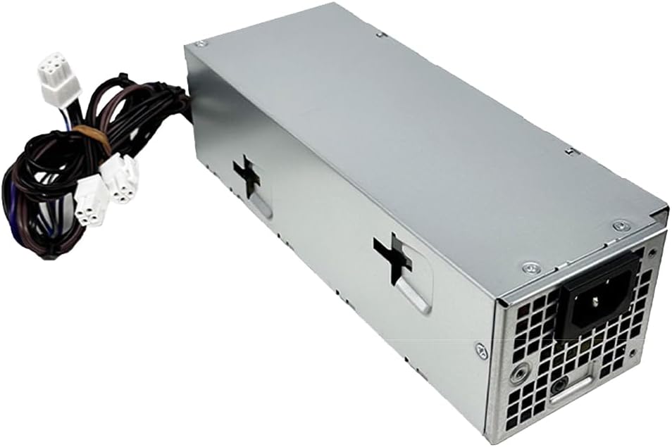 Nadalan Computer Power Supply Transformer 6Pin+4Pin 260W For Model B260EBM-00 H260EBM-00 L260EBM-00 AC260EBM-00 PA-2261-2DF D260EBM-00 PCH004 For Dell 3050 3060 3671 5050 5070 5090 7050 7080 MT Small Chassis