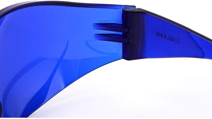 Nadalan 635nm 650nm Infrared Light Goggles He-Ne Laser Safety Glasses 590-690nm Red Light Laser Engraving Machine Goggles