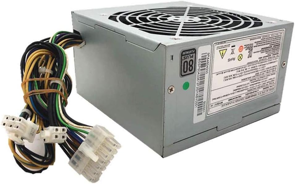 Nadalan Compatible Power Supply 450W FSP450-50ETN, DPS-450DP,36000506 36200619 54Y8899 for M8400T M8500T Q77 B75 H81 E31 E32, 14-pin Desktop Computer Power Supply