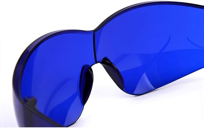 Nadalan 635nm 650nm Infrared Light Goggles He-Ne Laser Safety Glasses 590-690nm Red Light Laser Engraving Machine Goggles