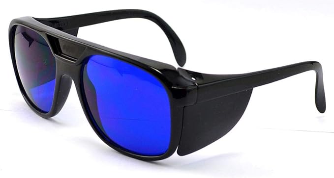 Nadalan 650nm 660nm Wavelength Beauty Apparatus Laser Safety Glasses Infrared Light Protective Glasses Red Light Industrial Goggles