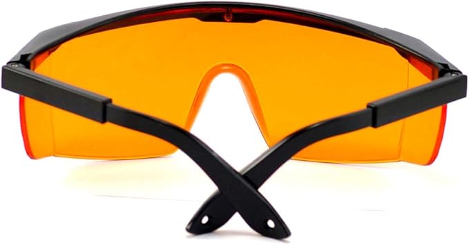 Nadalan 520nm 447nm 450nm Nano Fluorescence Transmitter Protective Glasses Blue Filter UV Laser Radiation Light Goggles