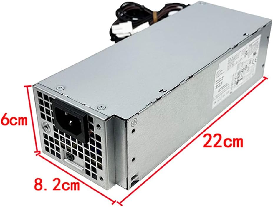 Nadalan Computer Power Supply Transformer 6Pin+4Pin 260W For Model B260EBM-00 H260EBM-00 L260EBM-00 AC260EBM-00 PA-2261-2DF D260EBM-00 PCH004 For Dell 3050 3060 3671 5050 5070 5090 7050 7080 MT Small Chassis