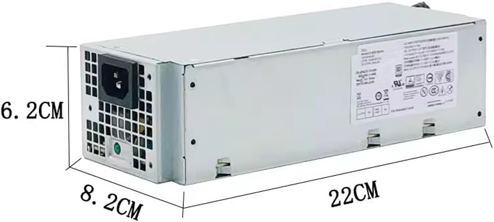 Nadalan Computer Power Supply Transformer 6Pin+4Pin 260W For Model B260EBM-00 H260EBM-00 L260EBM-00 AC260EBM-00 PA-2261-2DF D260EBM-00 PCH004 For Dell 3050 3060 3671 5050 5070 5090 7050 7080 MT Small Chassis