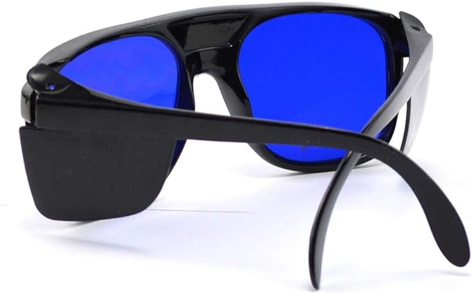 Nadalan 650nm 660nm Wavelength Beauty Apparatus Laser Safety Glasses Infrared Light Protective Glasses Red Light Industrial Goggles