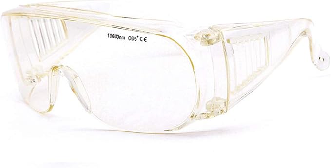 Nadalan CO2 Laser Protective Glasses CO2 Cutting Machine Professional Glasses 10600nm/10.6 Micron Goggles