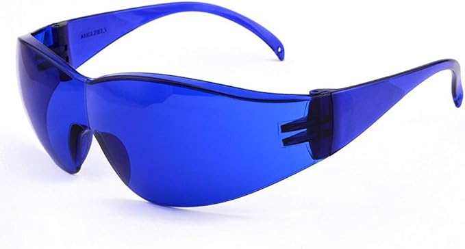 Nadalan 635nm 650nm Infrared Light Goggles He-Ne Laser Safety Glasses 590-690nm Red Light Laser Engraving Machine Goggles