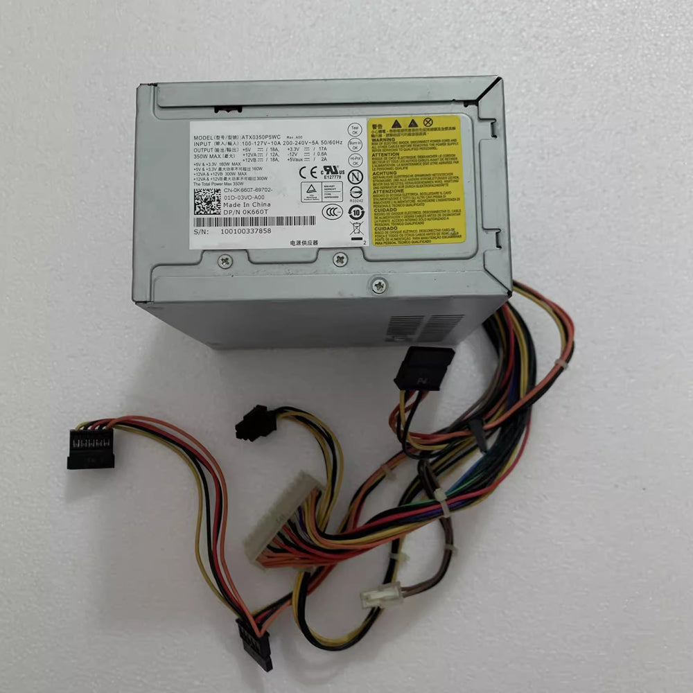 Nadalan Computer Power Supply Transformer Unit 24Pin+4Pin 350W For Model PS-6351-2 ATX0350P5WA CPB09-001B D350P001L D350P-00 H350PD-01 For DELL XPS 435 8100 Inspiron 530 540 545 T1500 T1600 410 420