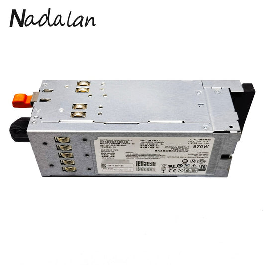 Nadalan Komputila Elektroprovizo-Transformilo 570W/870W por Modelo C570A-S0 A870P-00 N870P-S0 NPS-885AB A 0VPR1M 0YFG1C 07NVX8 Kongrua kun Dell R710 T610 Servilo (570 Vatoj/870 Vatoj)