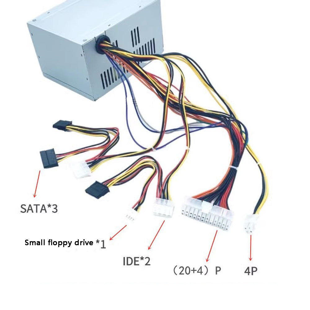 Nadalan Computer Power Supply Transformer Unit 20Pin+4Pin 180W For Model HK280-22GP PS-5181-8 AP16PC06 FSP180-50PSA DPS-180KB PC8061 For Computer Model Thinkcenter M7330 M7150 M7360 M4350 945 G31