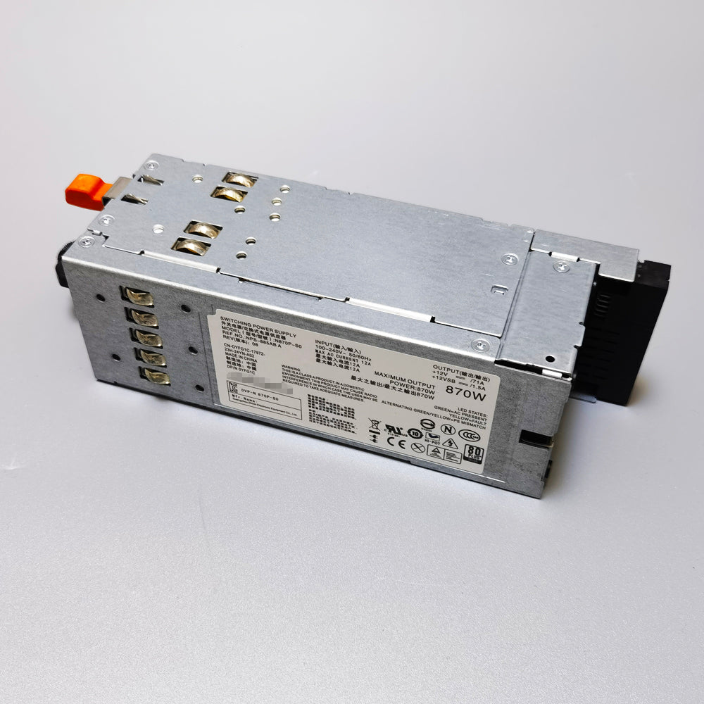 Nadalan Computer Power Supply Transformer Unit 570W/870W For Model C570A-S0 A870P-00 N870P-S0 NPS-885AB A 0VPR1M 0YFG1C 07NVX8 Compatible for Dell R710 T610 Server (570 Watts/870 Watts)